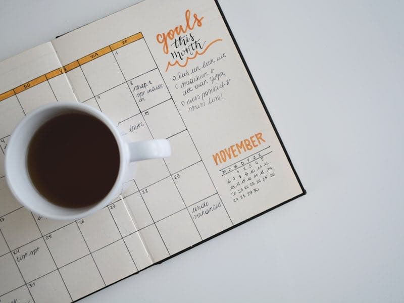 Calendar and time management planning